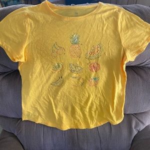Girls SO yellow tshirt